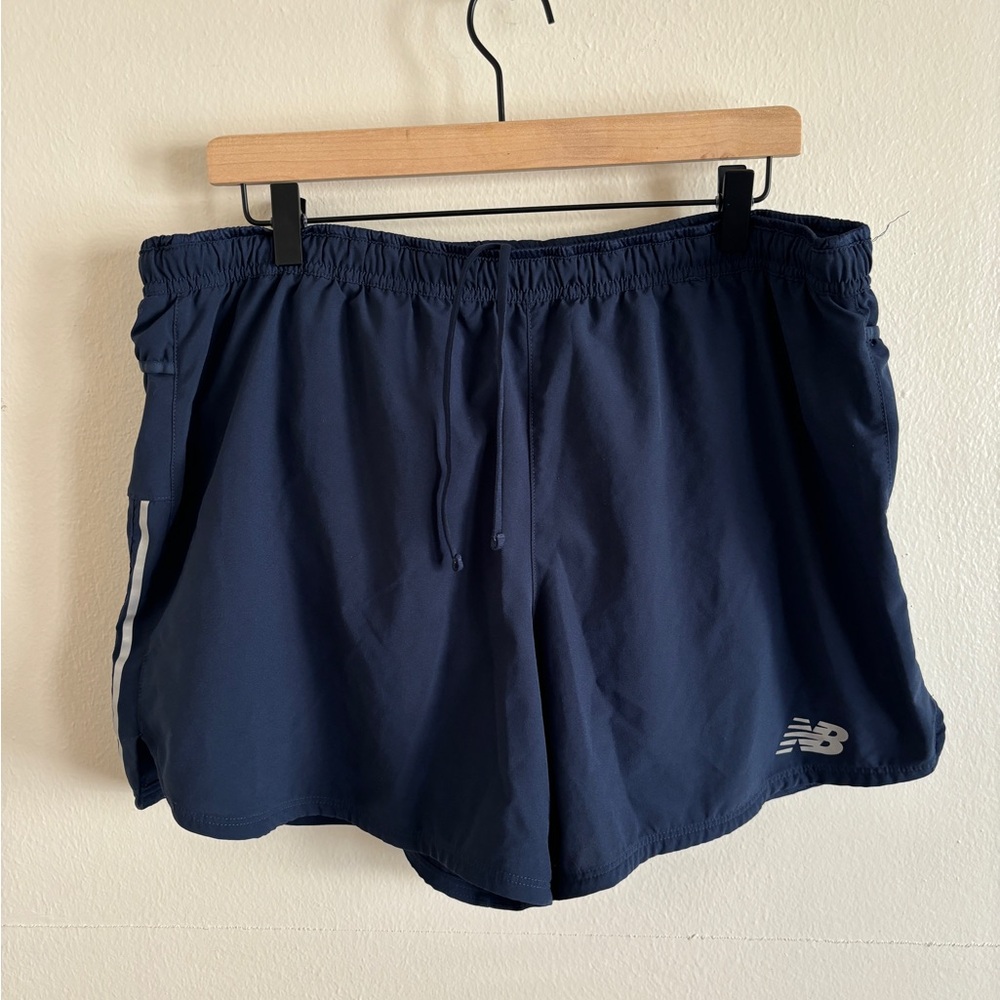 New Balance Impact Run Shorts XL Navy Blue